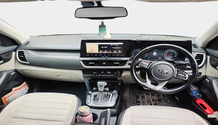 2020 KIA SELTOS GTX PLUS DCT 1.4 PETROL, Petrol, Automatic, 1,08,085 km, interior