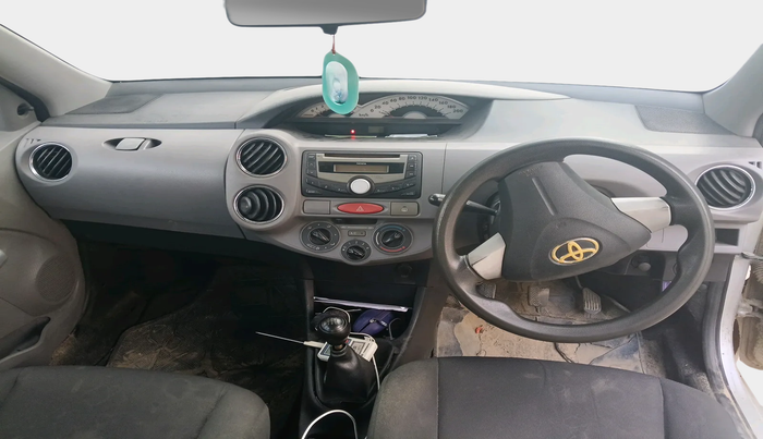2011 Toyota Etios V, Petrol, Manual, 2,02,968 km, interior