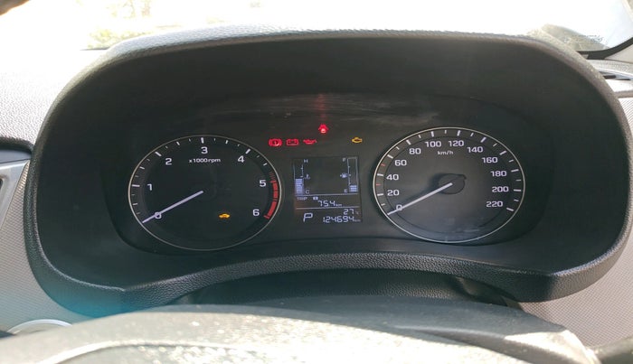 2016 Hyundai Creta SX PLUS AT 1.6 DIESEL, Diesel, Automatic, 1,24,694 km, interior