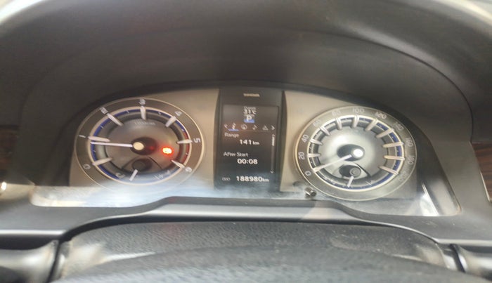 2017 Toyota Innova Crysta 2.4 ZX AT 7 STR, Diesel, Automatic, 1,88,983 km, interior