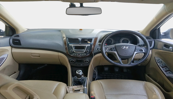 2015 Hyundai Verna FLUIDIC 4S 1.6 VTVT SX, Petrol, Manual, 44,259 km, interior