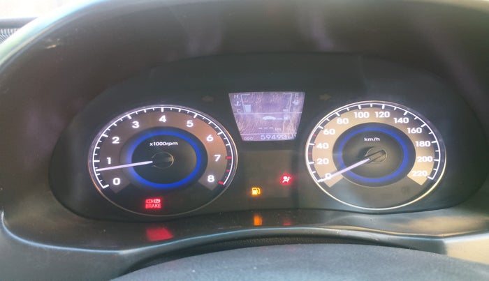 2011 Hyundai Verna FLUIDIC 1.6 VTVT SX, Petrol, Manual, 59,493 km, interior