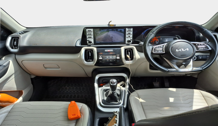 2023 KIA SONET HTX 1.0 IMT, Petrol, Manual, 57,153 km, interior