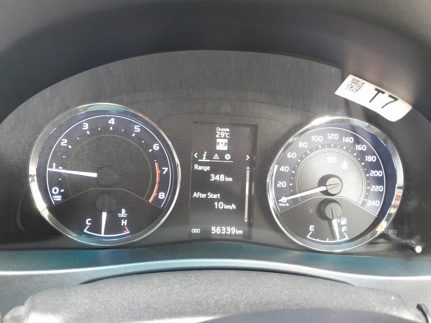 2018 Toyota Corolla Altis VL CVT PETROL, Petrol, Automatic, 56,339 km, interior