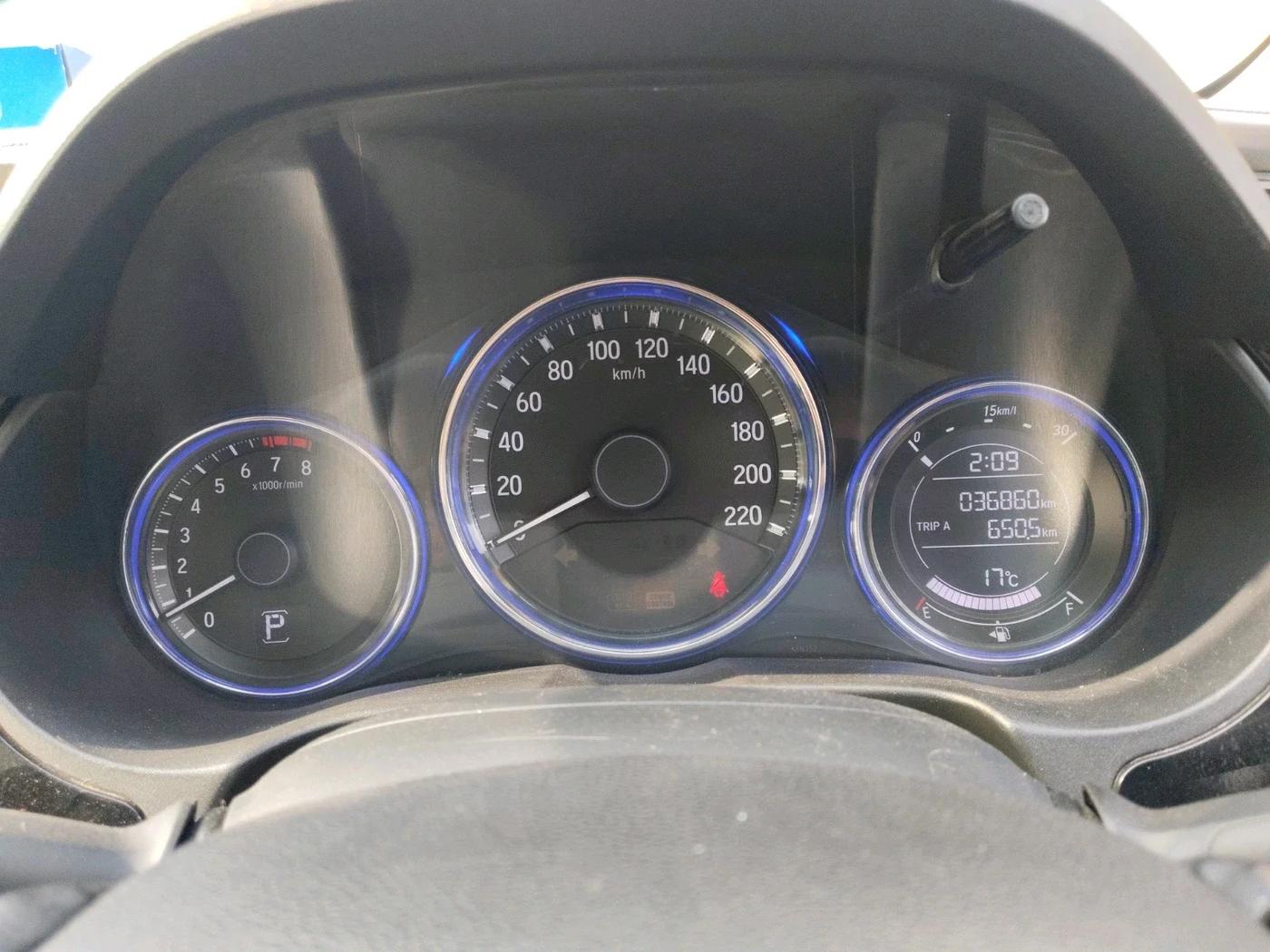 2015 Honda City 1.5L I-VTEC VX CVT, CNG, Automatic, 36,860 km, interior