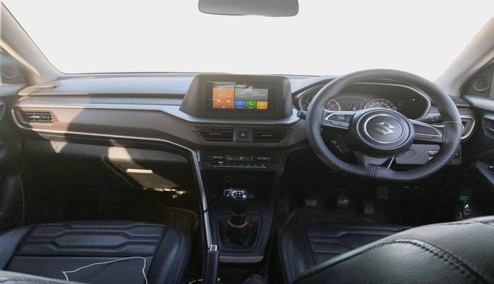 2023 Maruti BREZZA VXI SMART HYBRID, Petrol, Manual, 24,180 km, interior