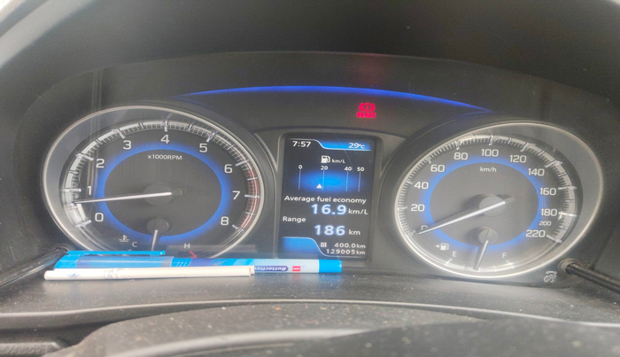 2019 Toyota Glanza G, Petrol, Manual, 1,29,005 km, interior