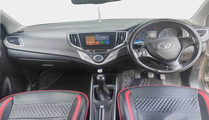 2019 Toyota Glanza G, Petrol, Manual, 1,29,005 km, interior
