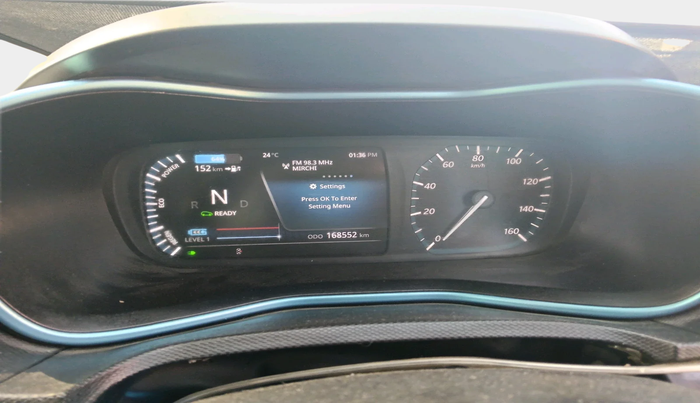 2021 Tata NEXON EV XZ PLUS LUX, Electric, Automatic, 1,68,552 km, interior