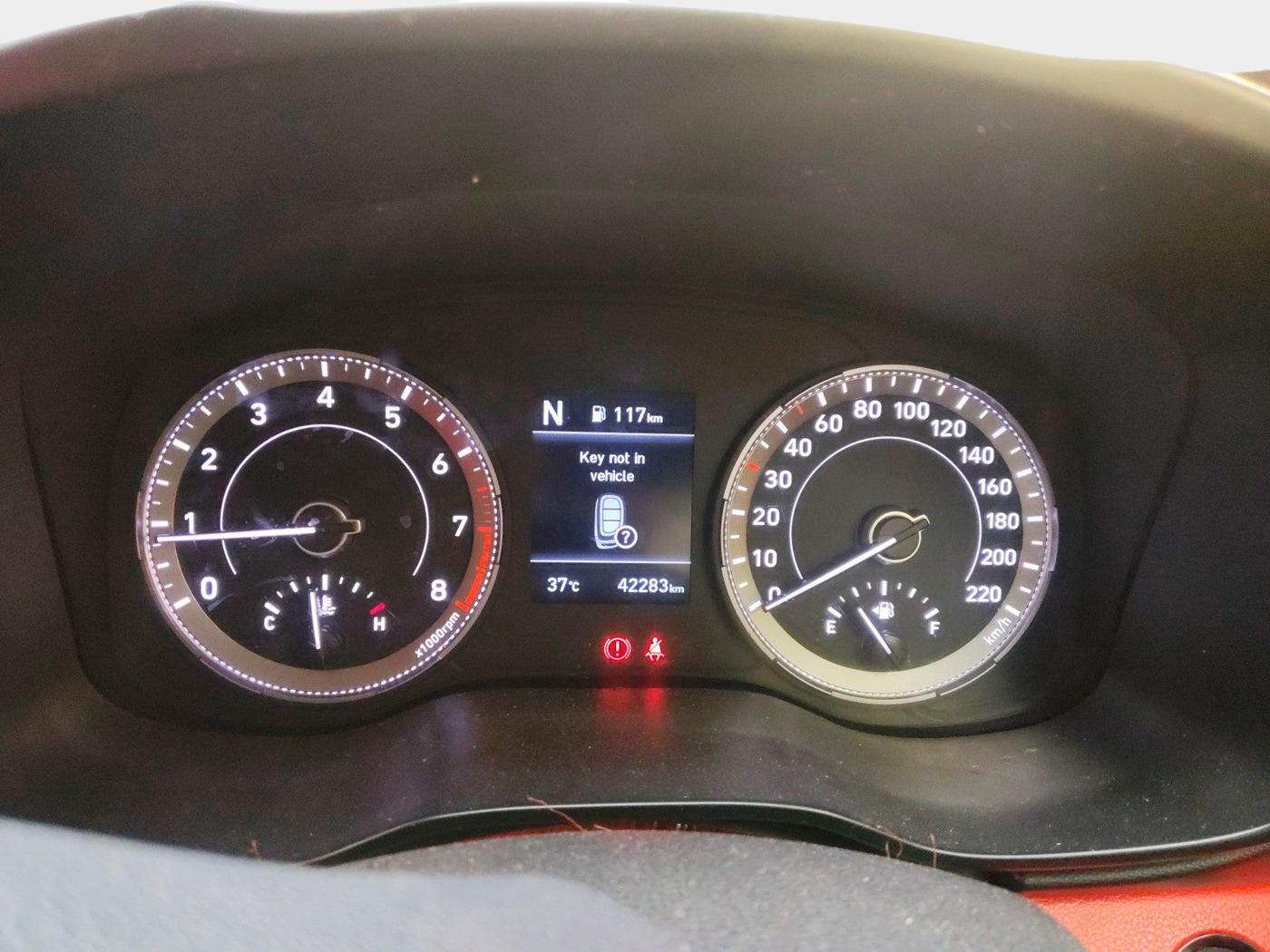 2020 Hyundai VENUE SX 1.0 (O) TURBO IMT, Petrol, Manual, 42,283 km, interior