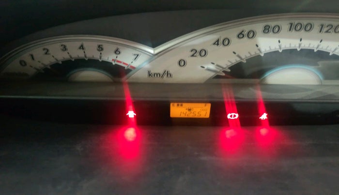 2011 Toyota Etios V, Petrol, Manual, 1,42,551 km, interior