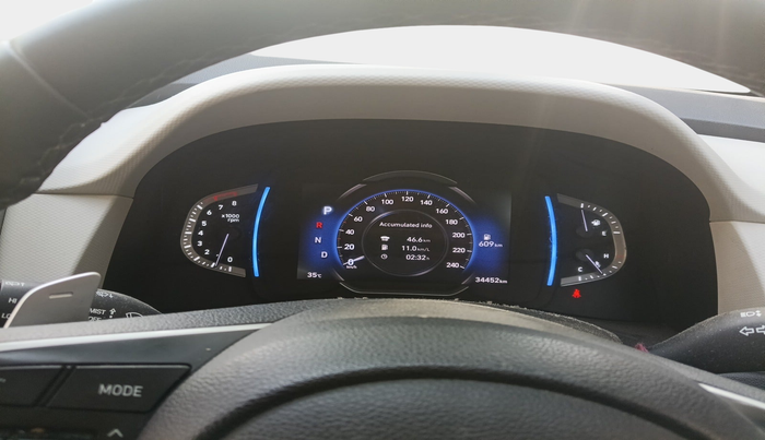 2022 Hyundai Creta SX (O) IVT 1.5 PETROL, Petrol, Automatic, 34,452 km, interior