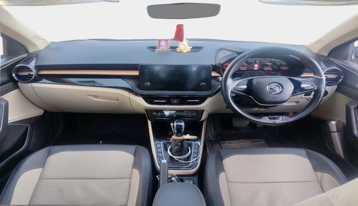 2022 Skoda SLAVIA STYLE 1.0L TSI AT, Petrol, Automatic, 37,329 km, interior