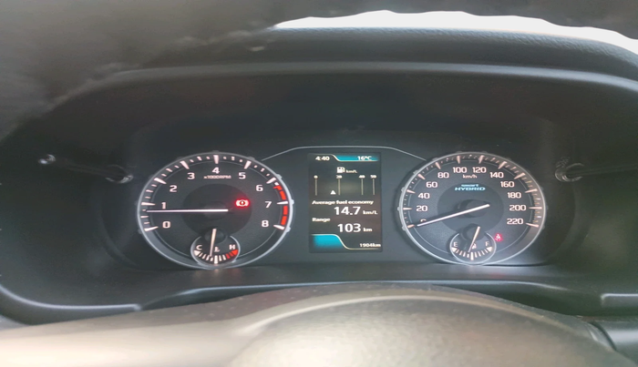 2025 Maruti BREZZA ZXI SMART HYBRID , Petrol, Manual, 1,904 km, interior