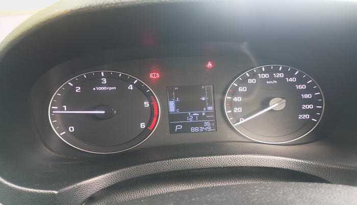 2019 Hyundai Creta SX AT 1.6 DIESEL, Diesel, Automatic, 88,349 km, interior