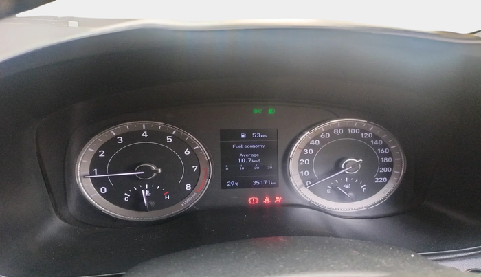 2019 Hyundai VENUE SX 1.0 (O) TURBO, Petrol, Manual, 35,171 km, interior