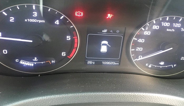 2017 Hyundai Creta SX (O) 1.6 DIESEL, Diesel, Manual, 1,12,000 km, interior