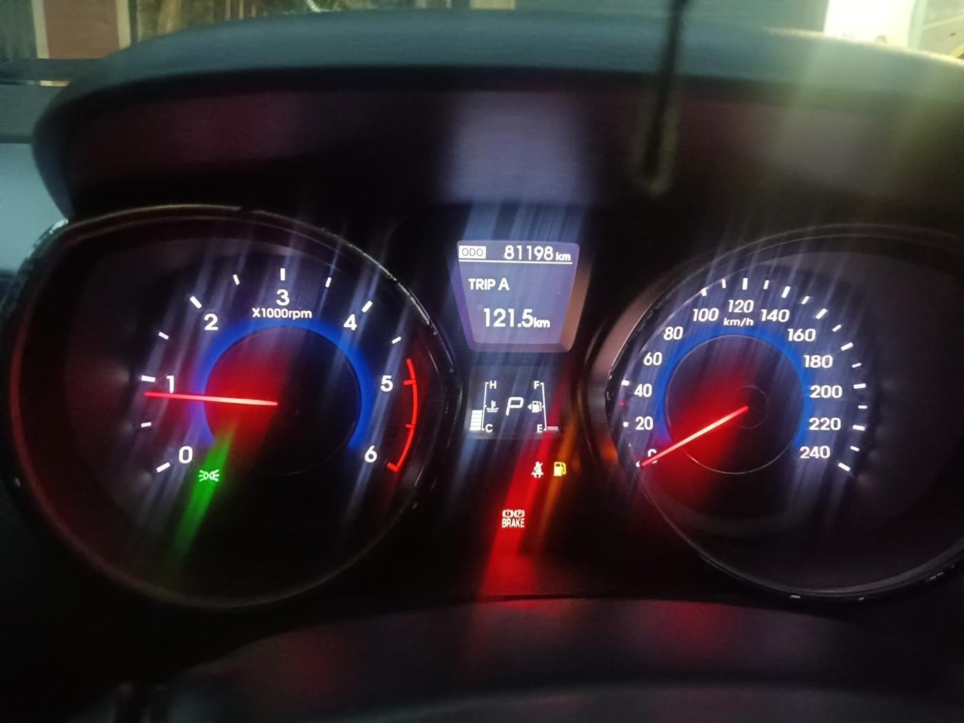 2015 Hyundai New Elantra 1.6 SX AT DIESEL, Diesel, Automatic, 81,198 km, interior