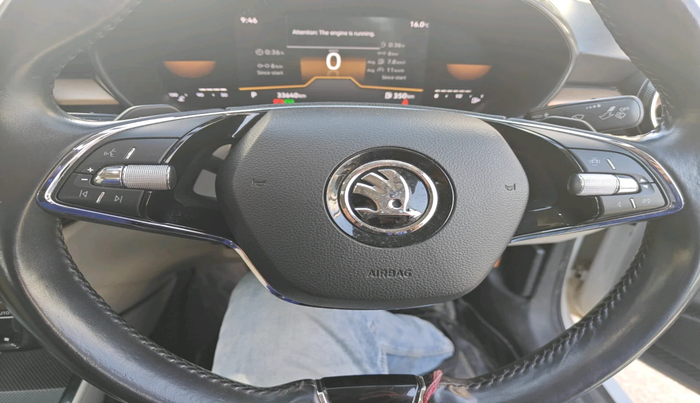 2022 Skoda SLAVIA STYLE 1.0L TSI AT, Petrol, Automatic, 33,640 km, interior