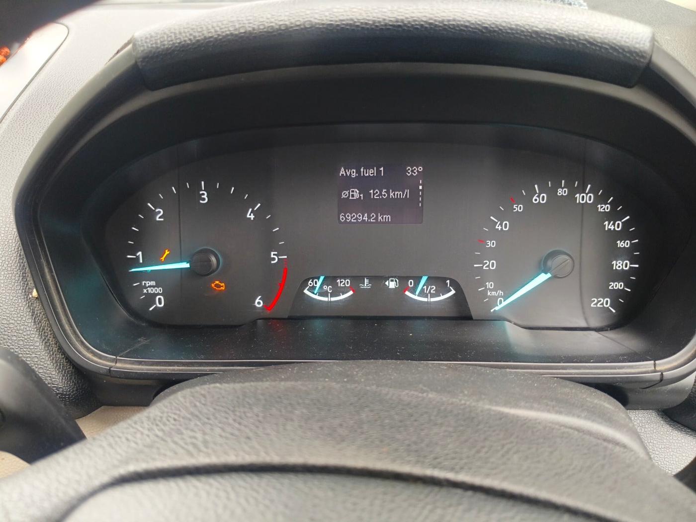 2021 Ford Ecosport TREND 1.5L DIESEL, Diesel, Manual, 69,294 km, interior