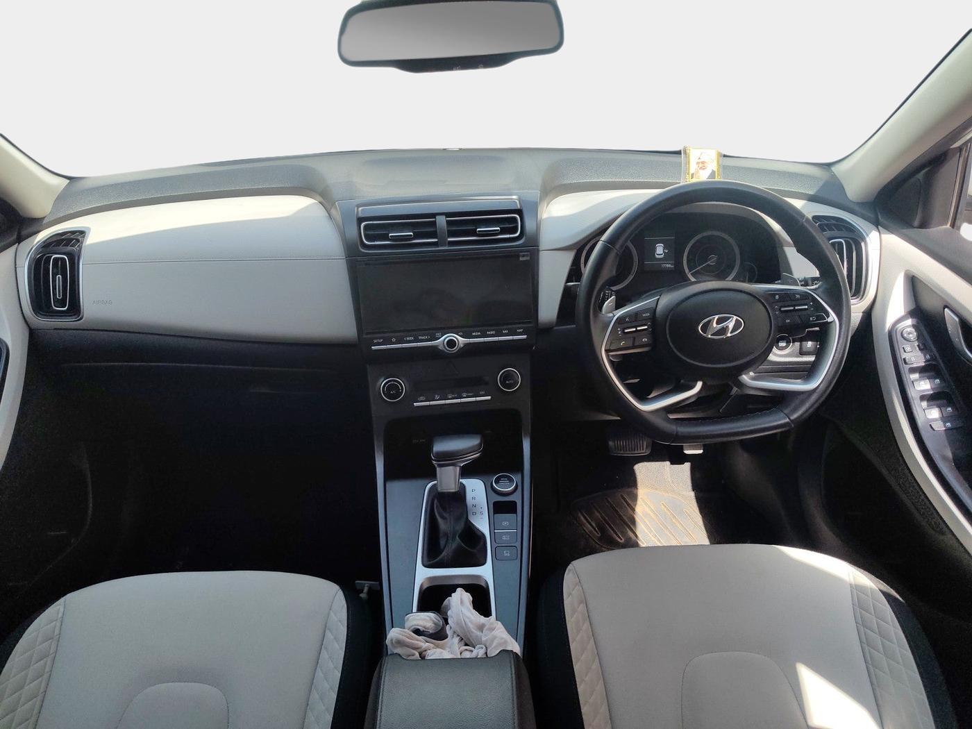 2022 Hyundai Creta SX IVT 1.5 PETROL, Petrol, Automatic, 17,791 km, interior