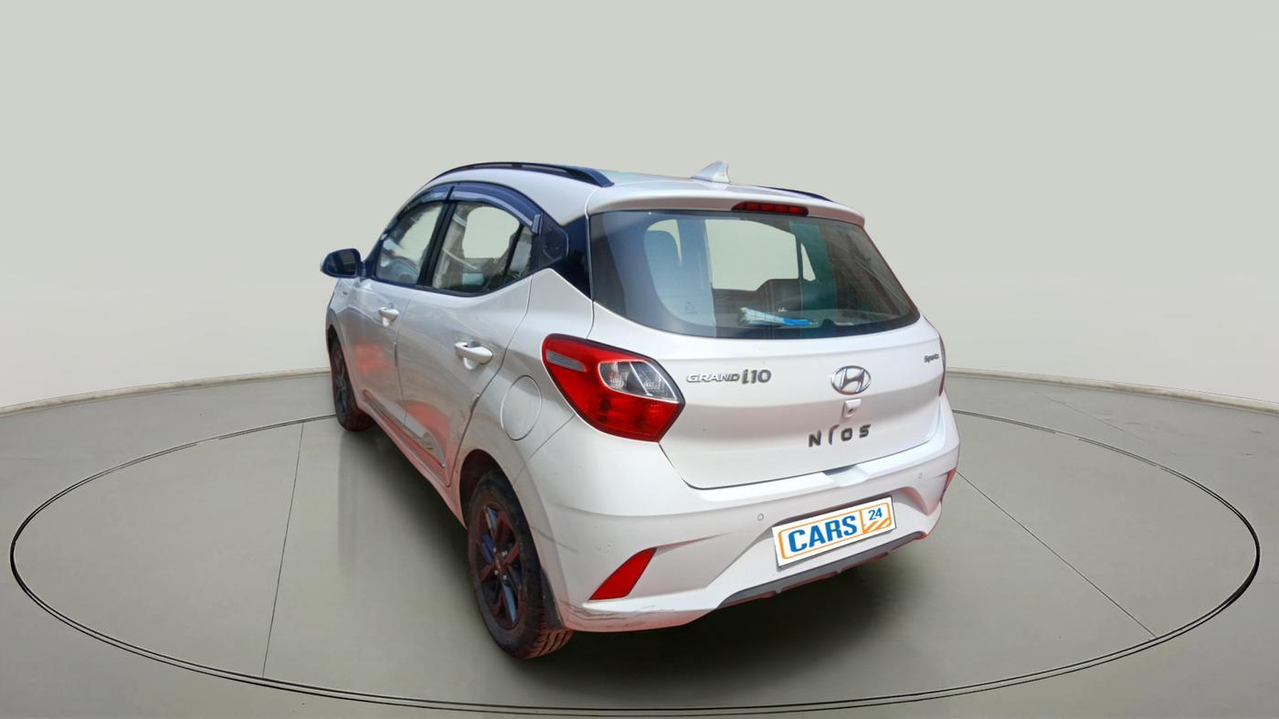 2021 Hyundai GRAND I10 NIOS SPORTZ AMT 1.2 KAPPA VTVT, Petrol, Automatic, 35,358 km, exterior