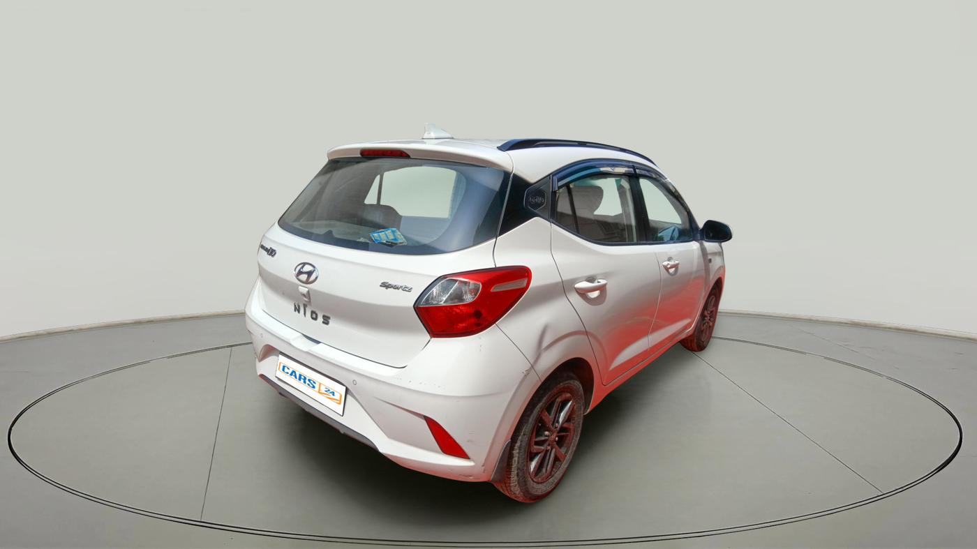 2021 Hyundai GRAND I10 NIOS SPORTZ AMT 1.2 KAPPA VTVT, Petrol, Automatic, 35,358 km, exterior