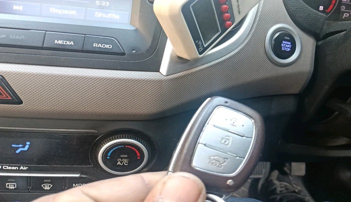 2018 Hyundai Creta SX AT 1.6 PETROL, Petrol, Automatic, 78,321 km, interior