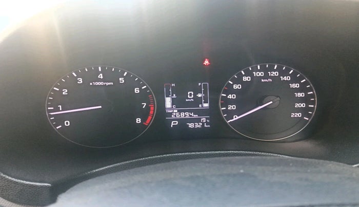 2018 Hyundai Creta SX AT 1.6 PETROL, Petrol, Automatic, 78,321 km, interior