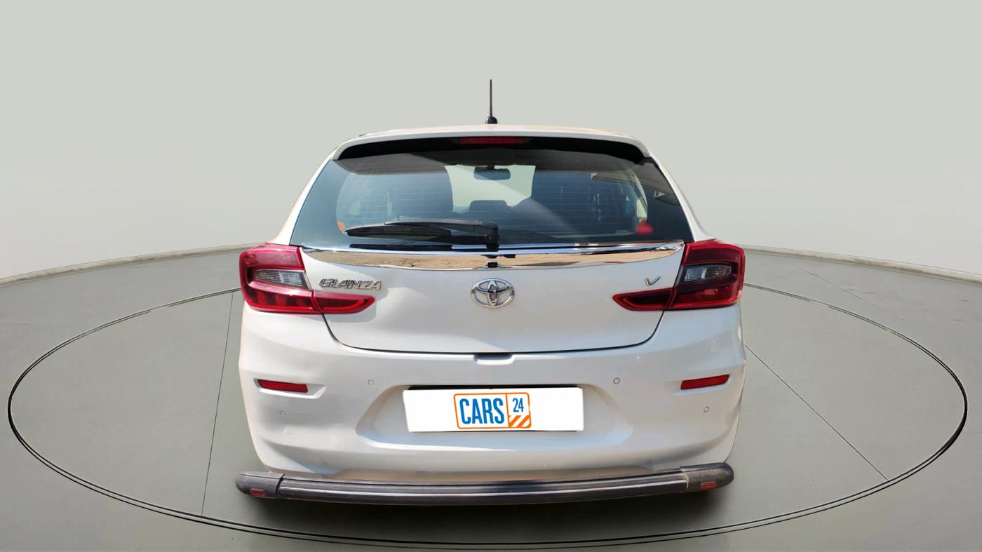 2024 Toyota Glanza V AMT, Petrol, Automatic, 9,455 km, exterior
