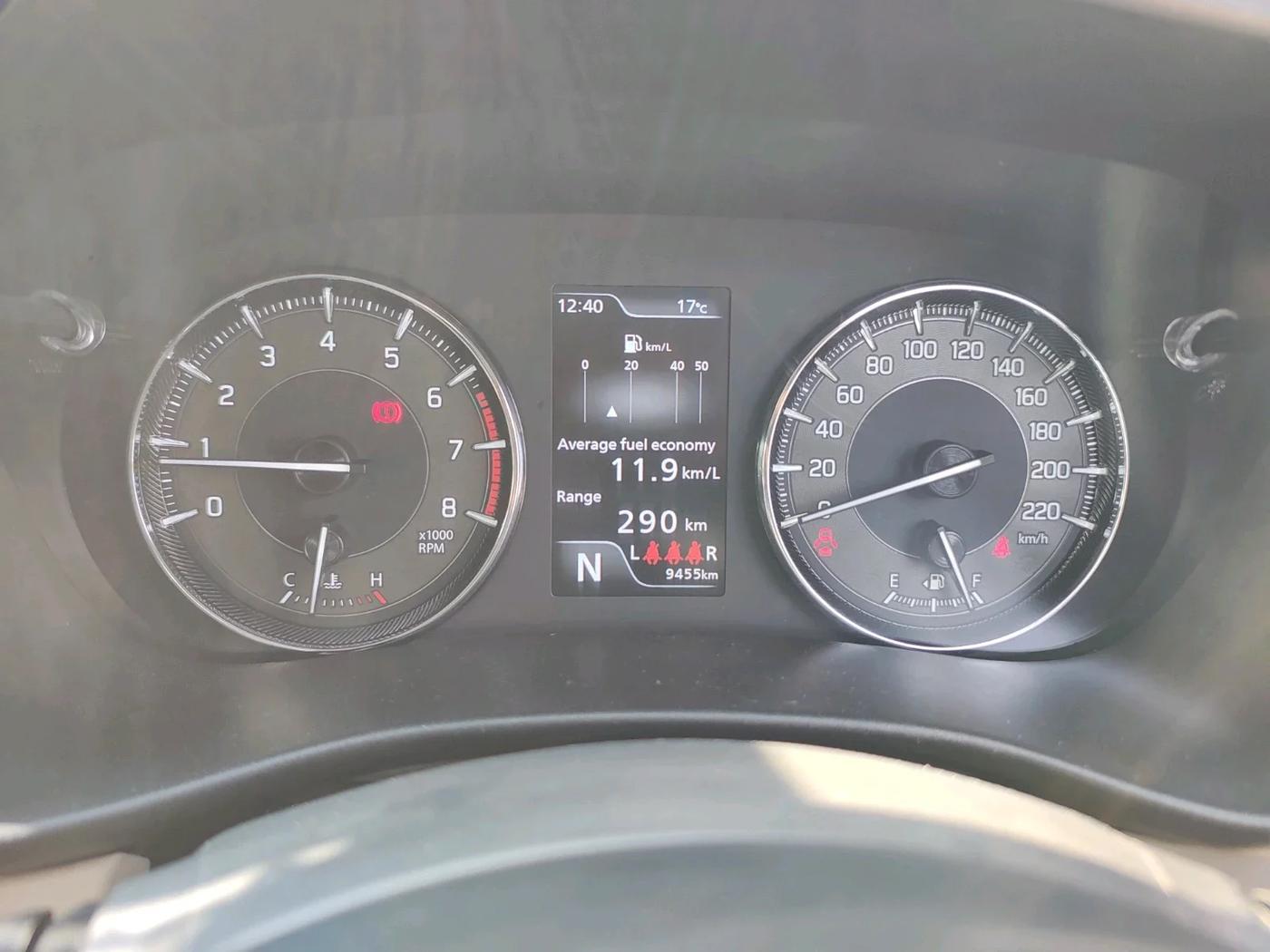 2024 Toyota Glanza V AMT, Petrol, Automatic, 9,455 km, interior
