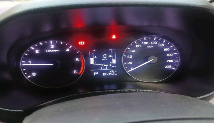 2018 Hyundai Creta SX AT 1.6 DIESEL, Diesel, Automatic, 86,452 km, interior