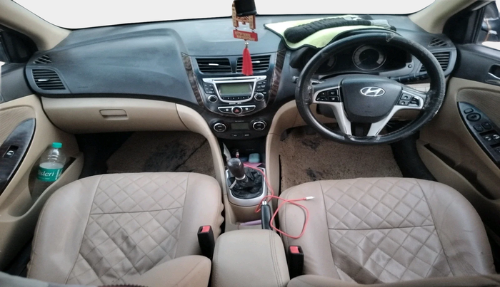 2014 Hyundai Verna FLUIDIC 1.6 CRDI SX, Diesel, Manual, 1,01,389 km, interior