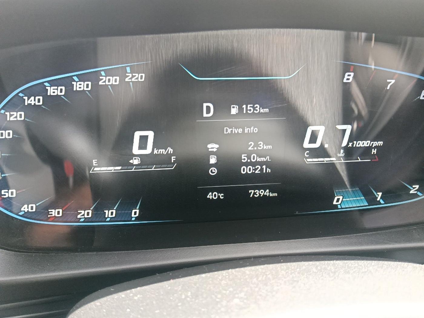 2024 Hyundai NEW I20 Sportz (O) 1.2 IVT, Petrol, Automatic, 7,394 km, interior