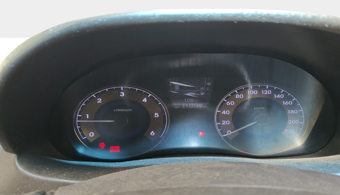 2012 Hyundai Verna FLUIDIC 1.6 CRDI SX, Diesel, Manual, 1,15,049 km, interior