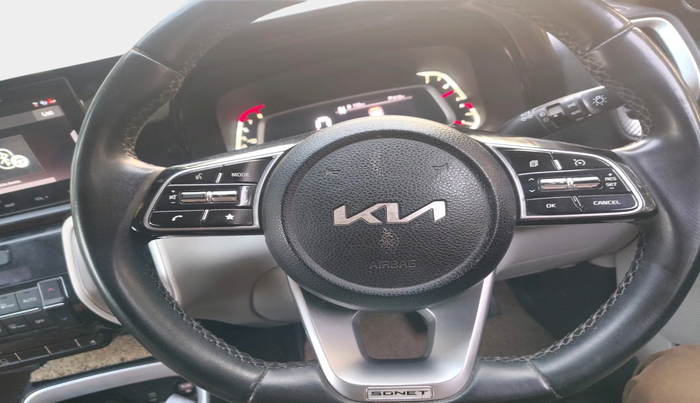 2021 KIA SONET HTX PLUS 1.0 IMT, Petrol, Manual, 43,599 km, interior