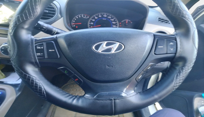 2014 Hyundai Grand i10 ASTA AT 1.2 KAPPA VTVT, Petrol, Automatic, 78,955 km, interior