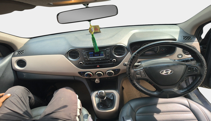 2014 Hyundai Grand i10 ASTA 1.2 KAPPA VTVT, Petrol, Manual, 2,12,054 km, interior