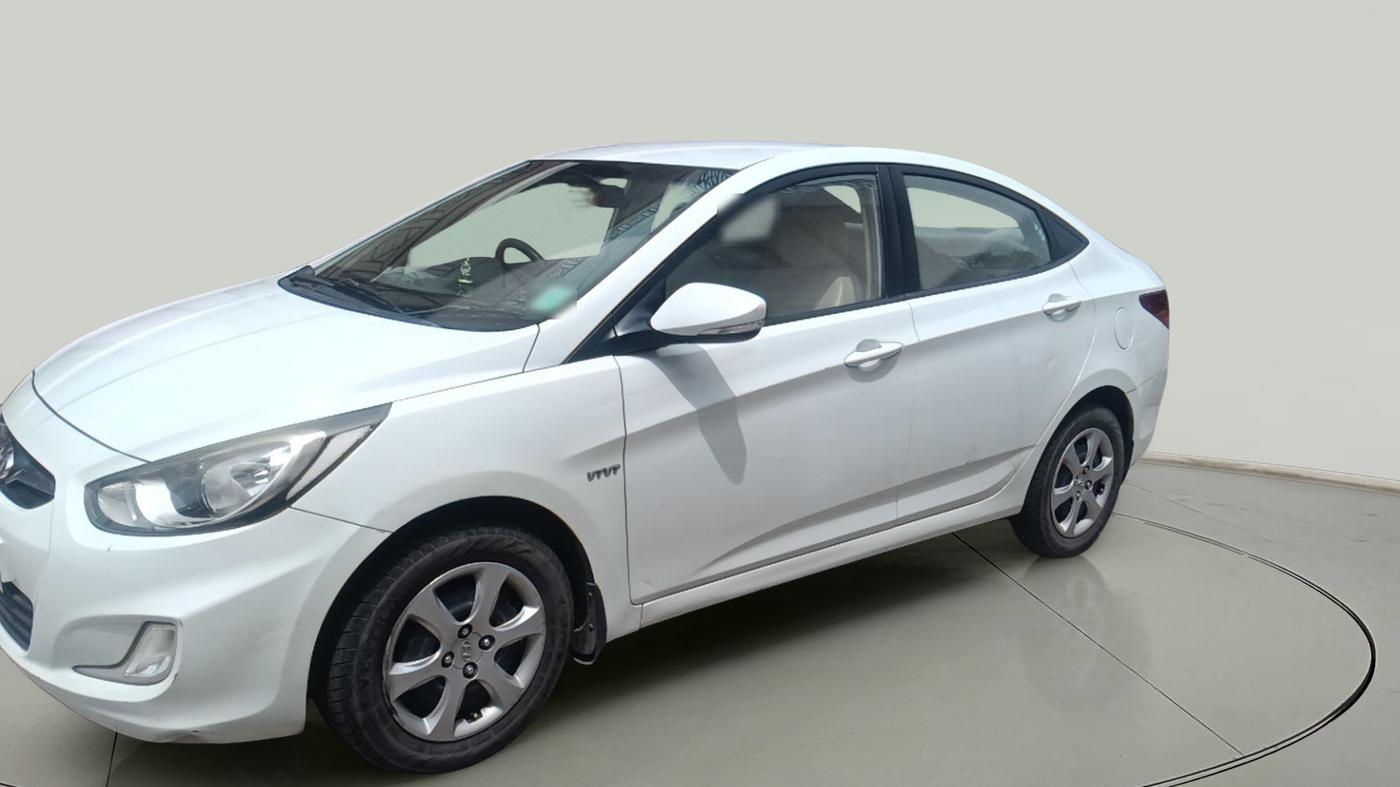 2012 Hyundai Verna FLUIDIC 1.6 VTVT EX, Petrol, Manual, 75,002 km, exterior