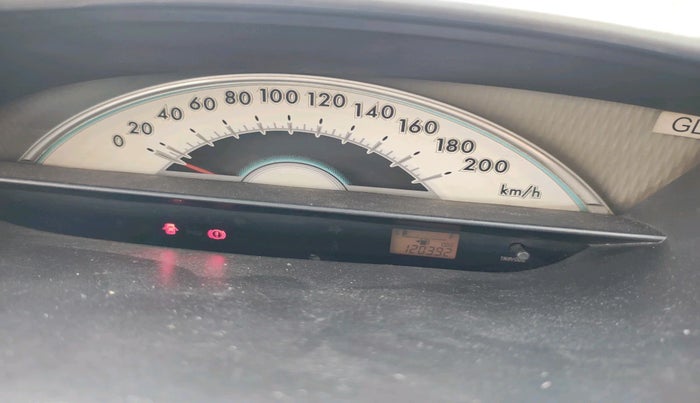 2011 Toyota Etios J, Petrol, Manual, 1,20,392 km, interior