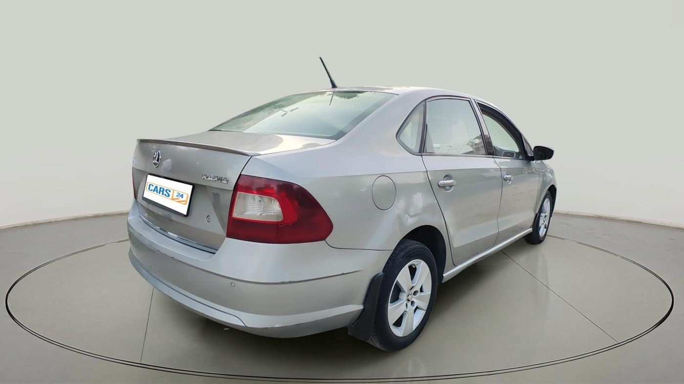 2017 Skoda Rapid STYLE 1.5 TDI, Diesel, Manual, 1,26,667 km, exterior