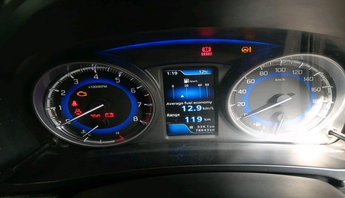 2015 Maruti Baleno ALPHA PETROL 1.2, Petrol, Manual, 78,643 km, interior