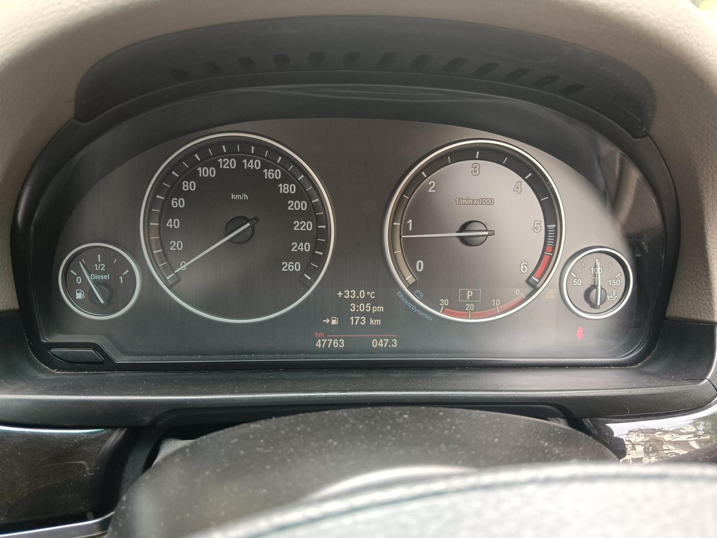 2012 BMW 5 Series 520D 2.0, Diesel, Automatic, 47,763 km, interior