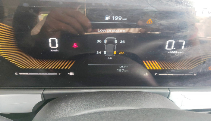 2025 KIA SYROS HTK (O) 1.5 Diesel 6MT, Diesel, Manual, 187 km, interior