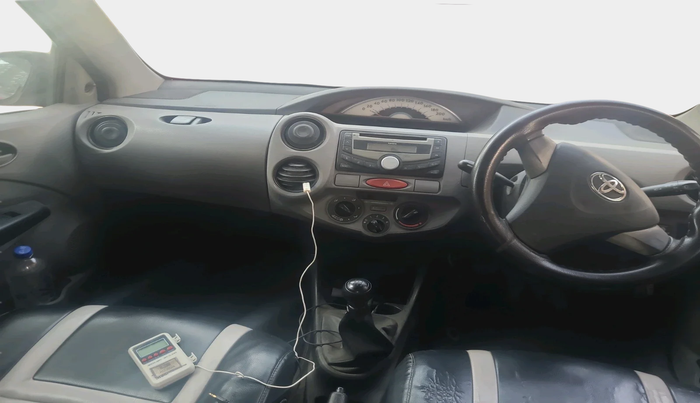 2011 Toyota Etios G, Petrol, Manual, 1,26,483 km, interior
