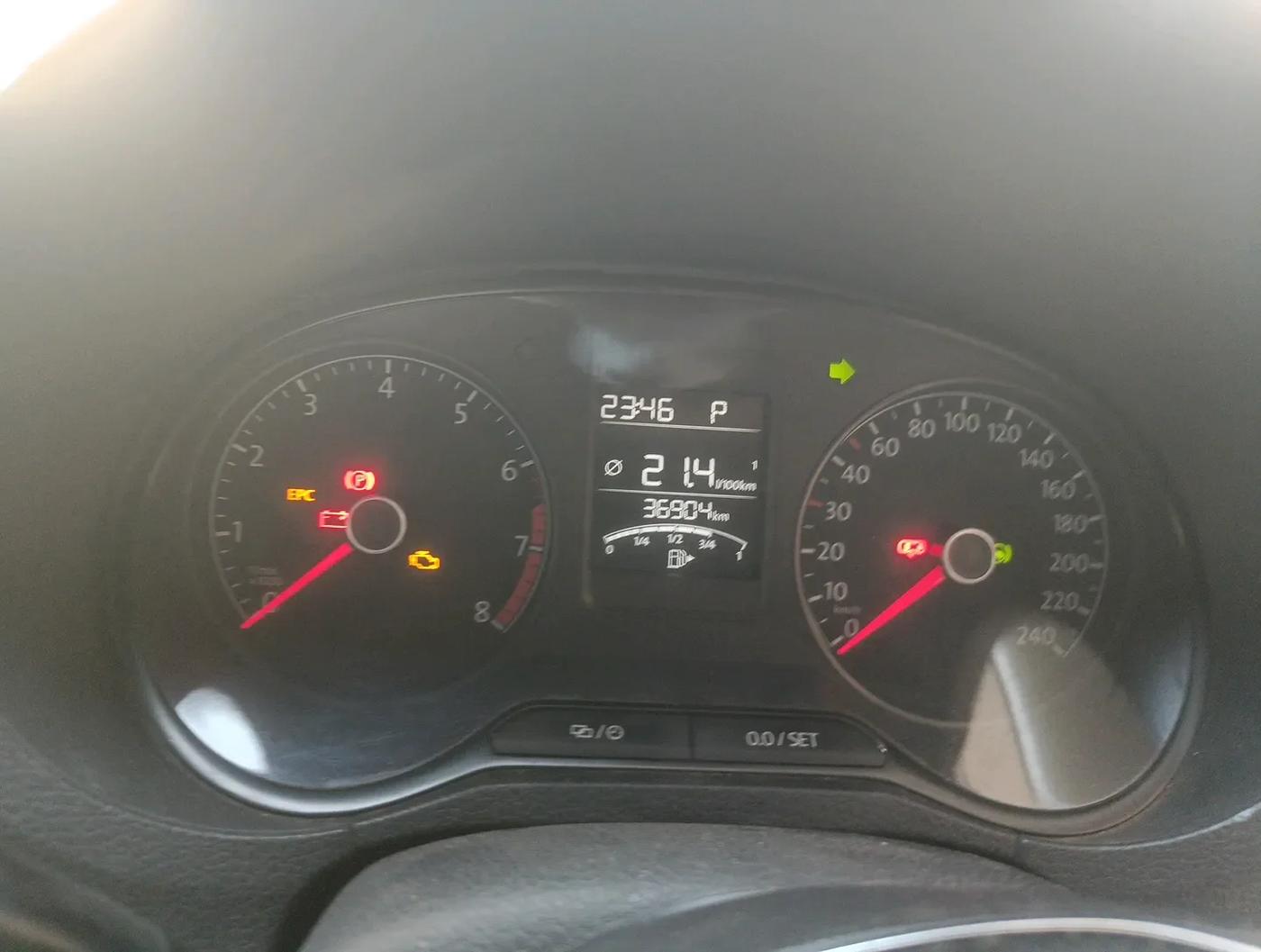2015 Volkswagen Polo GT TSI AT, Petrol, Automatic, 36,904 km, interior