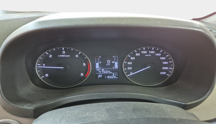 2017 Hyundai Creta SX PLUS AT 1.6 DIESEL, Diesel, Automatic, 1,16,505 km, interior