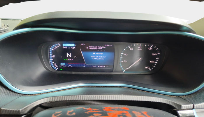 2021 Tata NEXON EV XZ PLUS LUX, Electric, Automatic, 67,857 km, interior