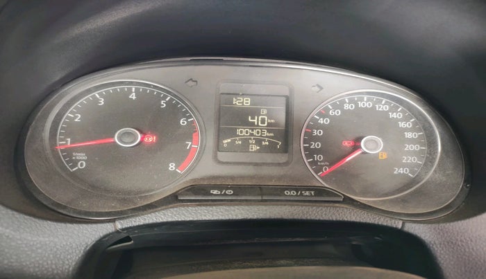 2018 Volkswagen Ameo HIGHLINE PLUS 1.0L 16 ALLOY, Petrol, Manual, 1,00,403 km, interior