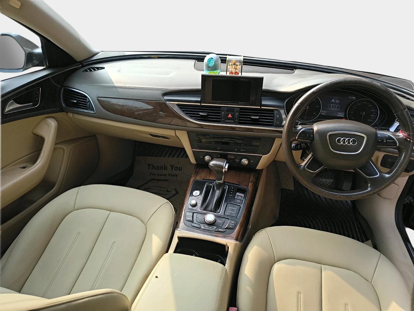 2013 Audi A6 2.0 TDI TECHNOLOGY, Diesel, Automatic, 1,18,735 km, interior